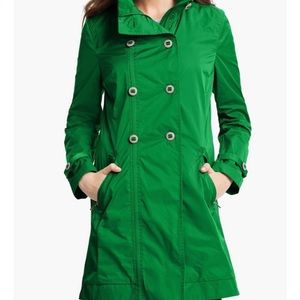 COPY - Rainforest packable raincoat Kelly green